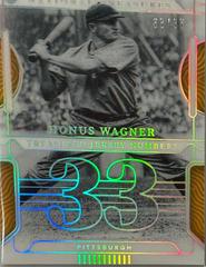 Honus Wagner Baseball Cards 2022 Panini National Treasures Jersey Numbers Prices