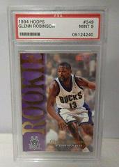 Glenn Robinson #349 Basketball Cards 1994 Hoops Prices