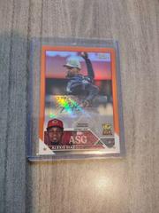 Alexis Diaz [Orange] Baseball Cards 2023 Topps Chrome Update All Star Game Autographs Prices