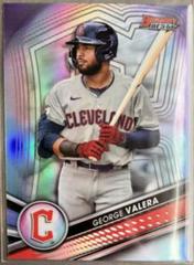George Valera [Refractor] #TP-11 Baseball Cards 2022 Bowman's Best Top Prospects Prices