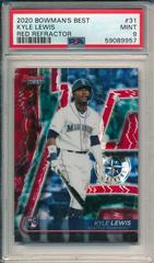Kyle Lewis [Red Refractor] #31 Baseball Cards 2020 Bowman's Best Prices