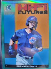 Brennen Davis [Aqua Refractor] #HIFI-12 Baseball Cards 2022 Bowman Hi Fi Futures Prices