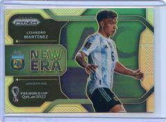 Lisandro Martinez [Silver] Soccer Cards 2022 Panini Prizm World Cup New Era Prices