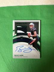 Bailey Zappe [Patch Autograph Emerald] #139 Football Cards 2022 Panini Immaculate Collection Prices