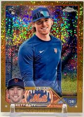 Brett Baty [Gold Mini-Diamond] Baseball Cards 2023 Topps Chrome Update Prices