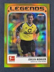 Jurgen Kohler [Gold] #FL-JK Soccer Cards 2022 Topps Finest Bundesliga Legends Prices