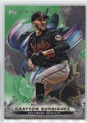 Grayson Rodriguez [Green] Baseball Cards 2023 Topps Inception Prices