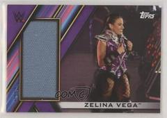 Zelina Vega [Purple] Wrestling Cards 2020 Topps WWE Women's Mat Relics Prices