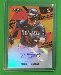 Julio Rodriguez [Orange] #FA-JRO Baseball Cards 2022 Topps Fire Autographs Prices