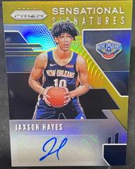 Jaxson Hayes [Gold Prizm] #SS-JXH Basketball Cards 2019 Panini Prizm Sensational Signatures Prices
