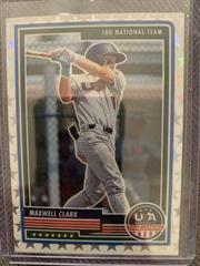 Maxwell Clark [White] #42 Baseball Cards 2023 Panini Stars & Stripes USA Prices