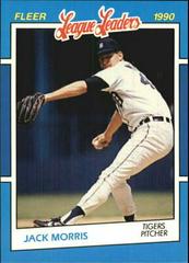 Jack Morris #27 Baseball Cards 1990 Fleer League Leaders Prices