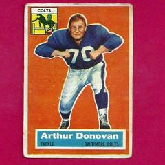 Arthur Donovan Football Cards 1956 Topps Prices