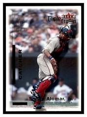 Sandy Alomar Jr #170 Baseball Cards 2001 Fleer Triple Crown Prices