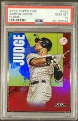 Aaron Judge [Flame] #122 Baseball Cards 2019 Topps Fire Prices