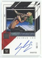 Shotzi Wrestling Cards 2022 Panini Impeccable WWE Indelible Ink Autographs Prices