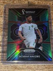 Achraf Hakimi [Green] Soccer Cards 2022 Panini Prizm World Cup Phenomenon Prices