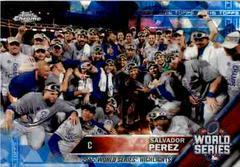 Salvador Perez #56 Baseball Cards 2016 Topps Chrome Sapphire Prices