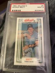 George Brett #4 Baseball Cards 1983 Kellogg's Prices