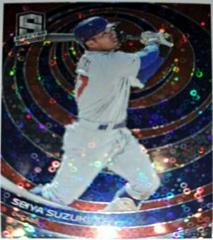 Seiya Suzuki [Red Disco] #1 Baseball Cards 2023 Panini Chronicles Spectra Prices