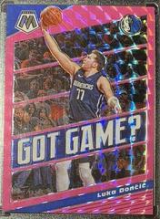 Luka Doncic [Pink Fluorescent] #11 Basketball Cards 2019 Panini Mosaic Got Game Prices