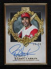 Barry Larkin #HAFA-BL Baseball Cards 2022 Topps Gilded Collection Gold Framed Hall of Famer Autographs Prices