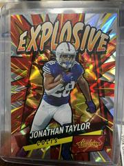 Jonathan Taylor Football Cards 2022 Panini Absolute Explosive Prices