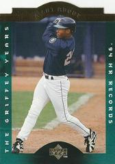 Ken Griffey Jr #CA6 Baseball Cards 1996 Collector's Choice A Cut Above Prices