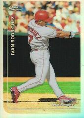 Ivan Rodriguez [Refractor] #399 Baseball Cards 1999 Topps Chrome Prices