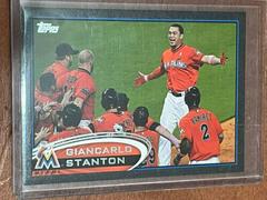 Giancarlo Stanton [Black] #US154 Baseball Cards 2012 Topps Update Prices