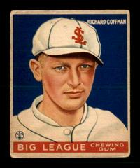 Richard Coffman Baseball Cards 1933 Goudey Prices
