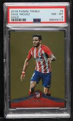 Saul Niguez [Gold] Soccer Cards 2018 Panini Treble Prices