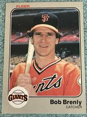 Bob Brenly #255 Baseball Cards 1983 Fleer Prices
