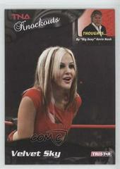 Velvet Sky Wrestling Cards 2009 TriStar TNA Knockouts Prices