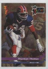 Thurman Thomas [Gold] #ESS-74 Football Cards 1993 Wild Card Stat Smashers Prices