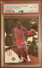 Michael Jordan [Bronze] Basketball Cards 2003 Upper Deck Black Diamond Prices