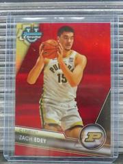 Zach Edey [Red] #71 Basketball Cards 2023 Bowman Chrome University Prices