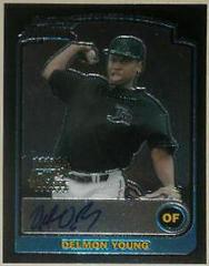 Delmon Young [Autograph] #176 Baseball Cards 2003 Bowman Chrome Draft Picks Prices