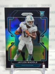 Jaylen Waddle [Silver] Football Cards 2021 Panini Chronicles Prizm Black Prices