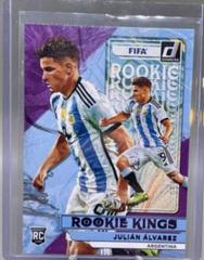 Julian Alvarez [Purple] Soccer Cards 2022 Panini Donruss Rookie Kings Prices