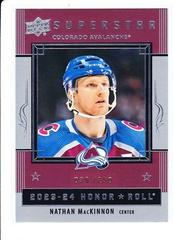 Nathan MacKinnon [Silver Rainbow] #HR-23 Hockey Cards 2023 Upper Deck Honor Roll Prices