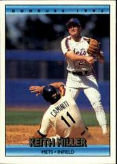 Keith Miller #657 Baseball Cards 1992 Donruss Prices
