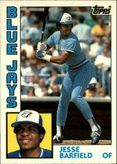 Jesse Barfield #488 Baseball Cards 1984 Topps Tiffany Prices