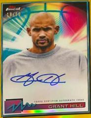 Grant Hill [Gold Refractor] Basketball Cards 2021 Topps Finest Autographs Prices