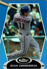 Ryan Zimmerman [Refractor] #6 Baseball Cards 2008 Finest Prices