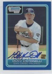 Matt Antonelli [Blue Refractor Autograph] Baseball Cards 2006 Bowman Chrome Draft Picks Prices