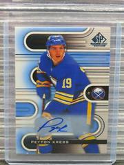Peyton Krebs [Blue Autograph] #3 Hockey Cards 2022 SP Game Used Prices