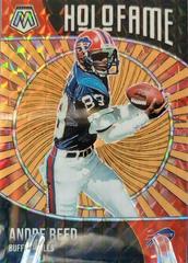 Andre Reed [Orange Fluorescent] #18 Football Cards 2021 Panini Mosaic HoloFame Prices
