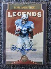 Barry Sanders [Blue Autograph] #106 Football Cards 2022 Panini Legacy Prices