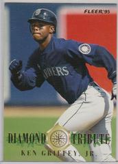 Ken Griffey Jr #6 Baseball Cards 1995 Fleer Update Diamond Tribute Prices